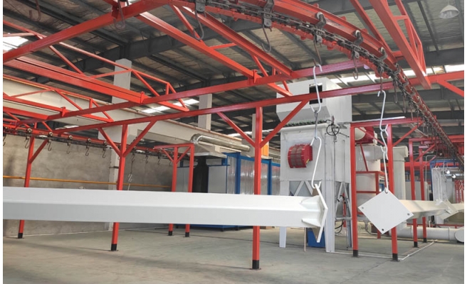 太倉無錫靜電噴塑 噴漆噴塑生產線